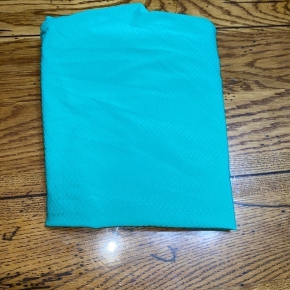 𝅺athleta M Workout Crop Leggings Green. - Picture 9 of 10